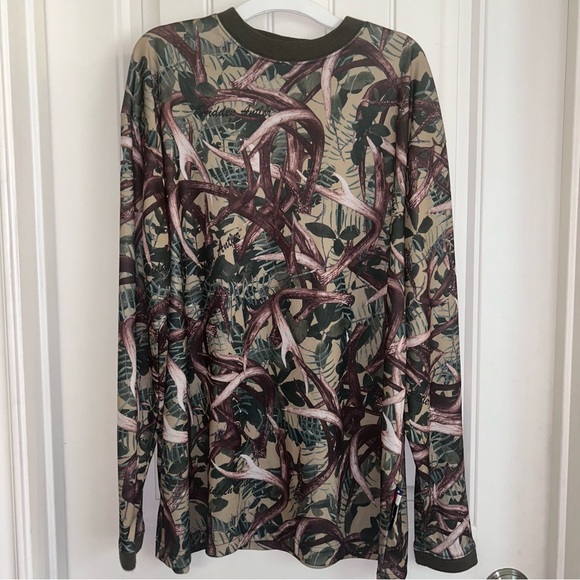 Hidden antler camo long sleeve hunting r top men M - Picture 2 of 11